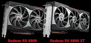 AMD Radeon RX 6800 & Radeon RX 6800 XT im Referenz-Design